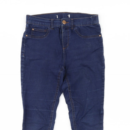 George Womens Blue  Denim Skinny Jeans Size S L25 in