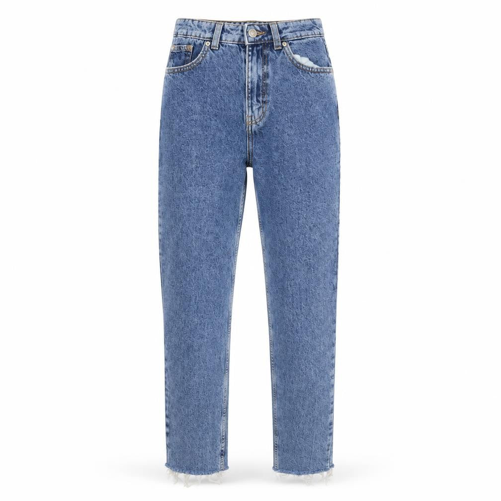 Womens UK Size 8 Denim & Co. Regular Fit Straight Blue Jeans