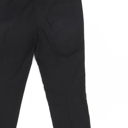 Womens UK Size 10 NEXT Regular Fit Dress Pants Black Trousers