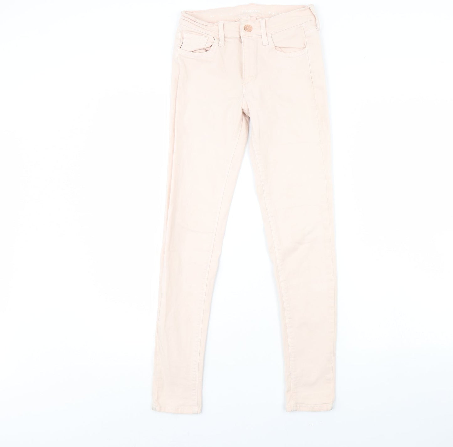 FC Jeans Womens Pink  Denim Skinny Jeans Size 6 L28 in