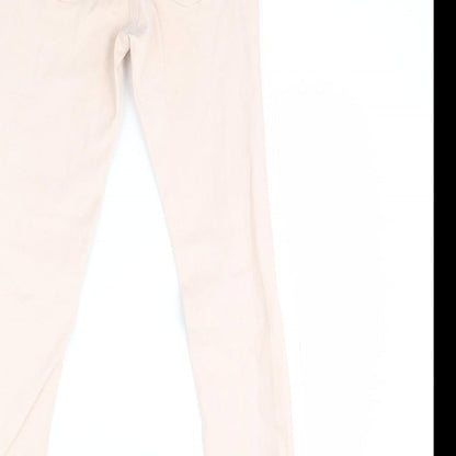 FC Jeans Womens Pink  Denim Skinny Jeans Size 6 L28 in