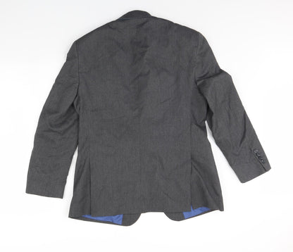 Mens UK Size 38 Preworn Grey Jacket