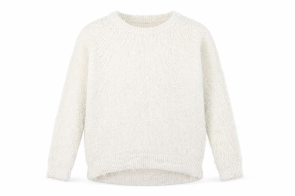 Womens UK Size 8 New Look Ivory Pullover Jumper