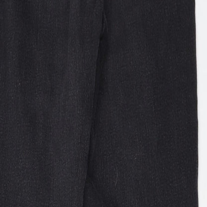 Womens UK Size 27 in H&M Regular Fit Skinny Black Jeans