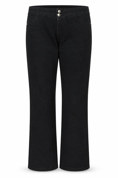 Gourd Womens Black   Trousers  Size 33 in L27 in