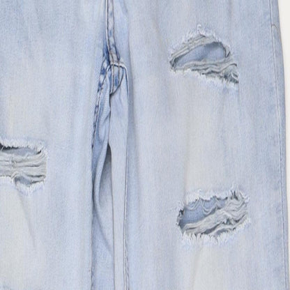 H&M Womens Blue   Straight Jeans Size 36 L29 in