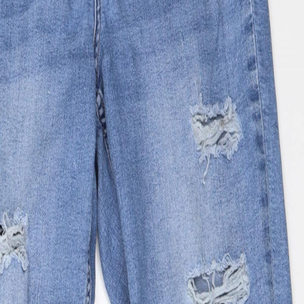 Womens UK Size 38 H&M Regular Fit Skinny Blue Jeans