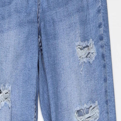 Womens UK Size 38 H&M Regular Fit Skinny Blue Jeans