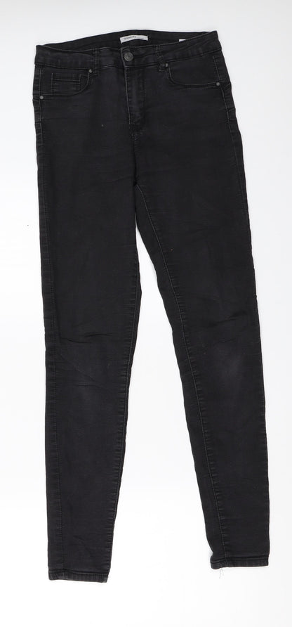 Womens UK Size 38 Goodies Regular Fit Skinny Black Jeans