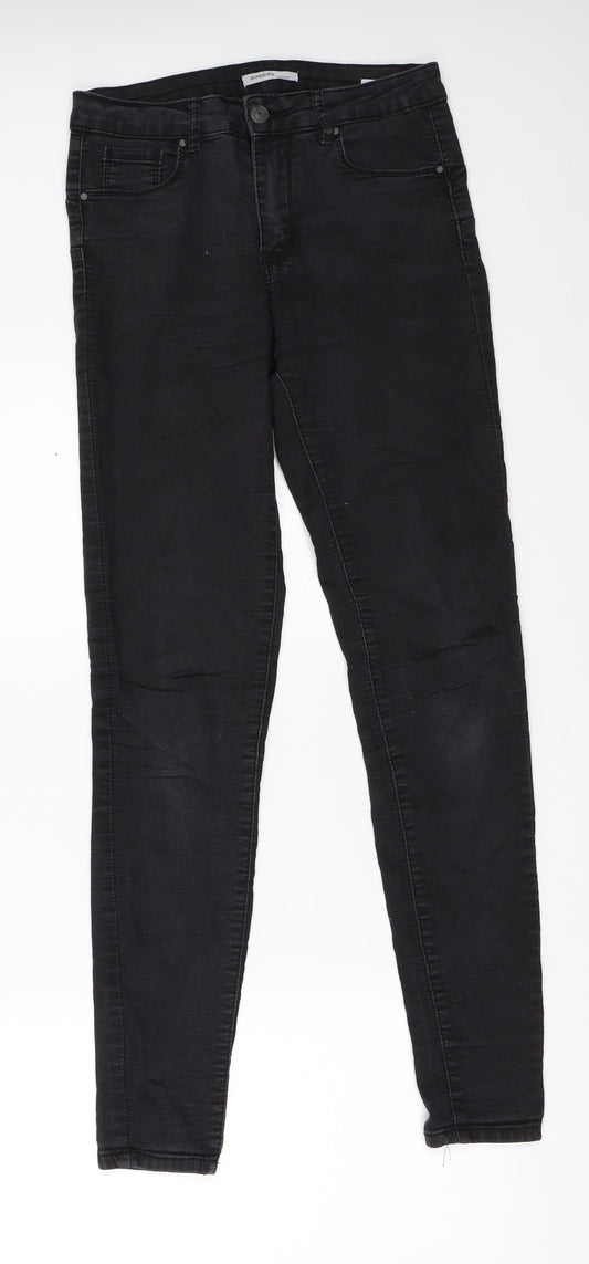 Womens UK Size 38 Goodies Regular Fit Skinny Black Jeans