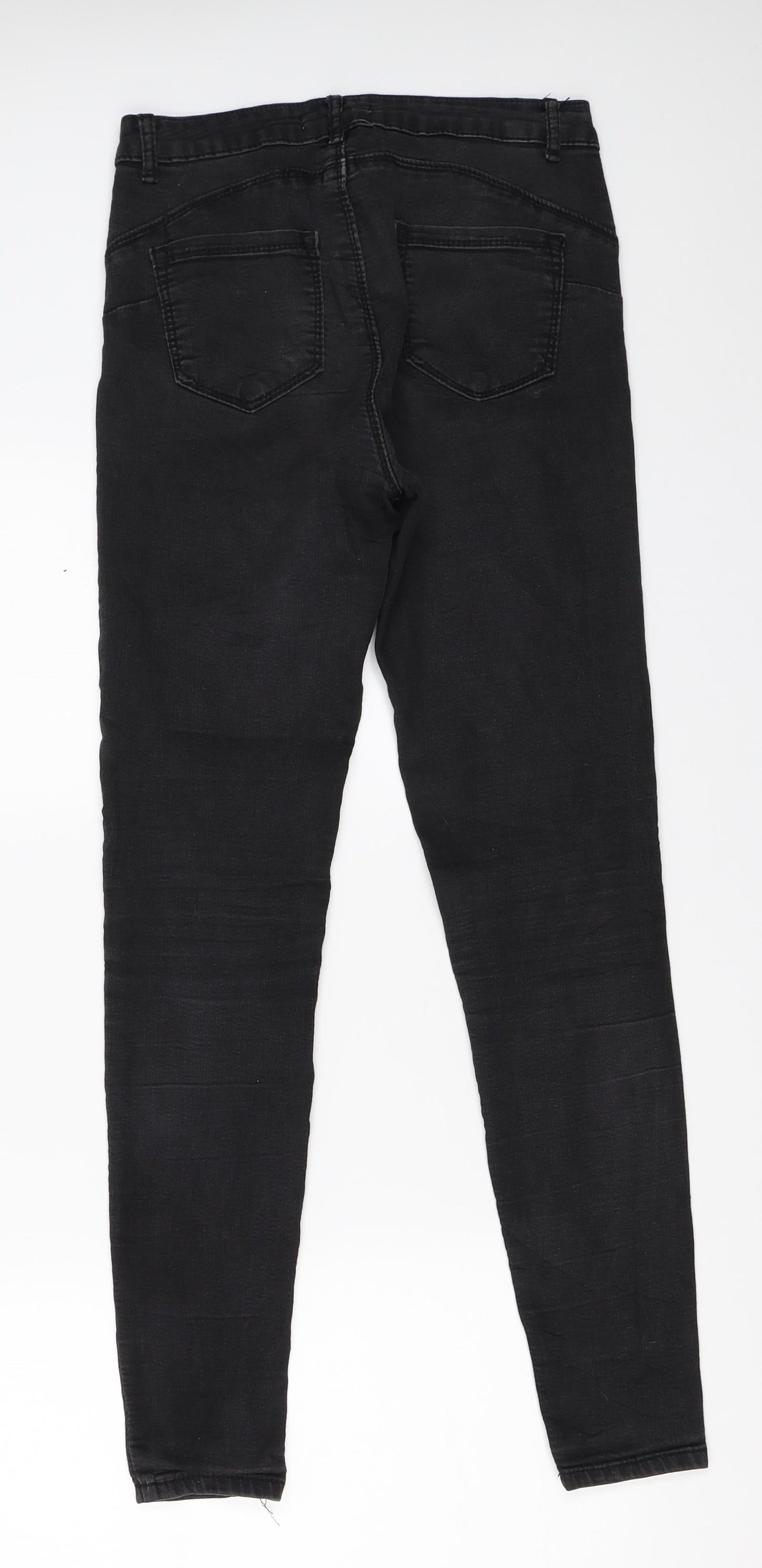 Womens UK Size 38 Goodies Regular Fit Skinny Black Jeans