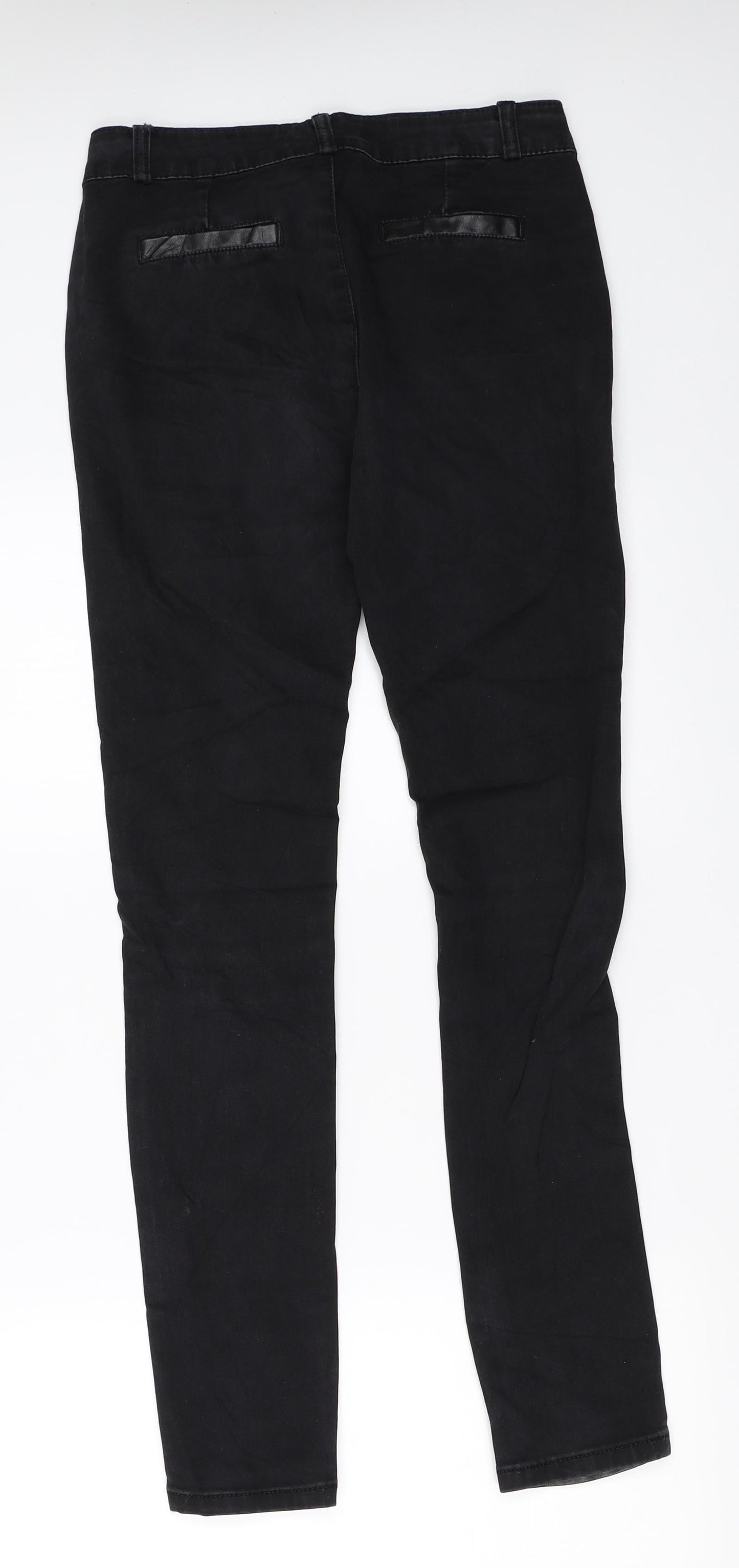 Freesia Womens Black   Skinny Jeans Size S L29 in