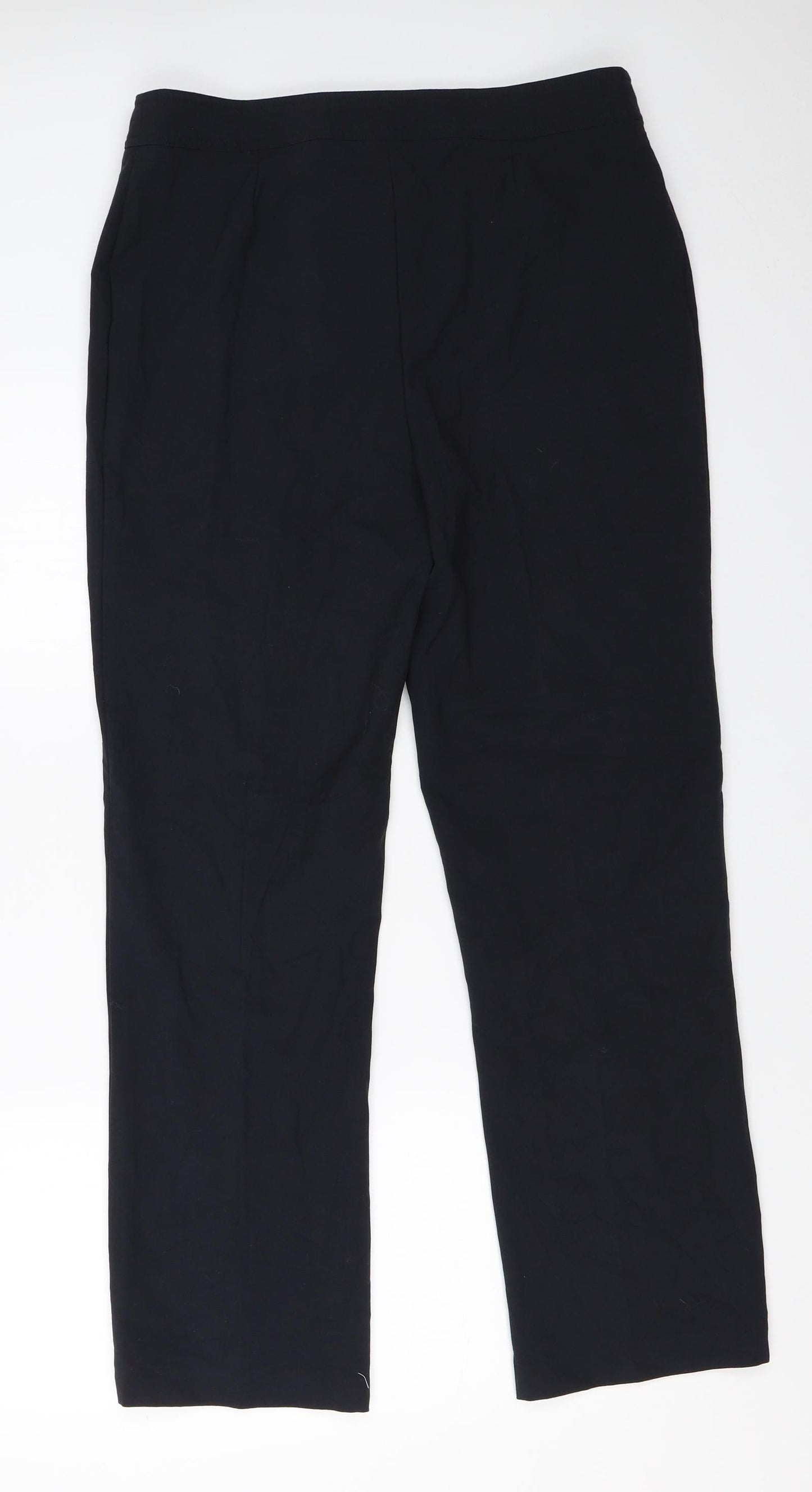 Womens UK Size 31 in Preworn Regular Fit  Black Trousers