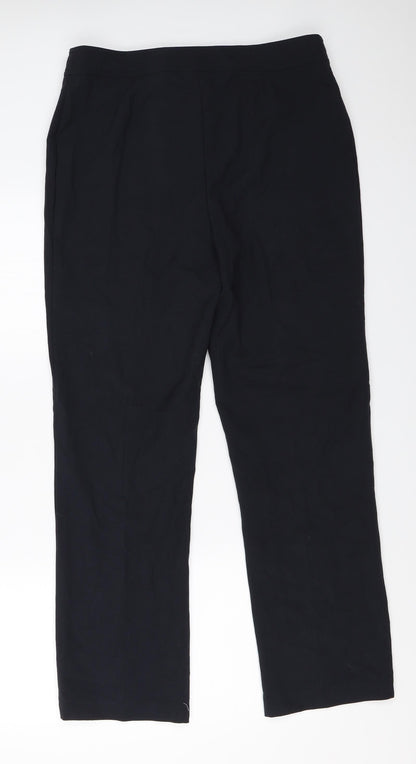 Womens UK Size 31 in Preworn Regular Fit  Black Trousers