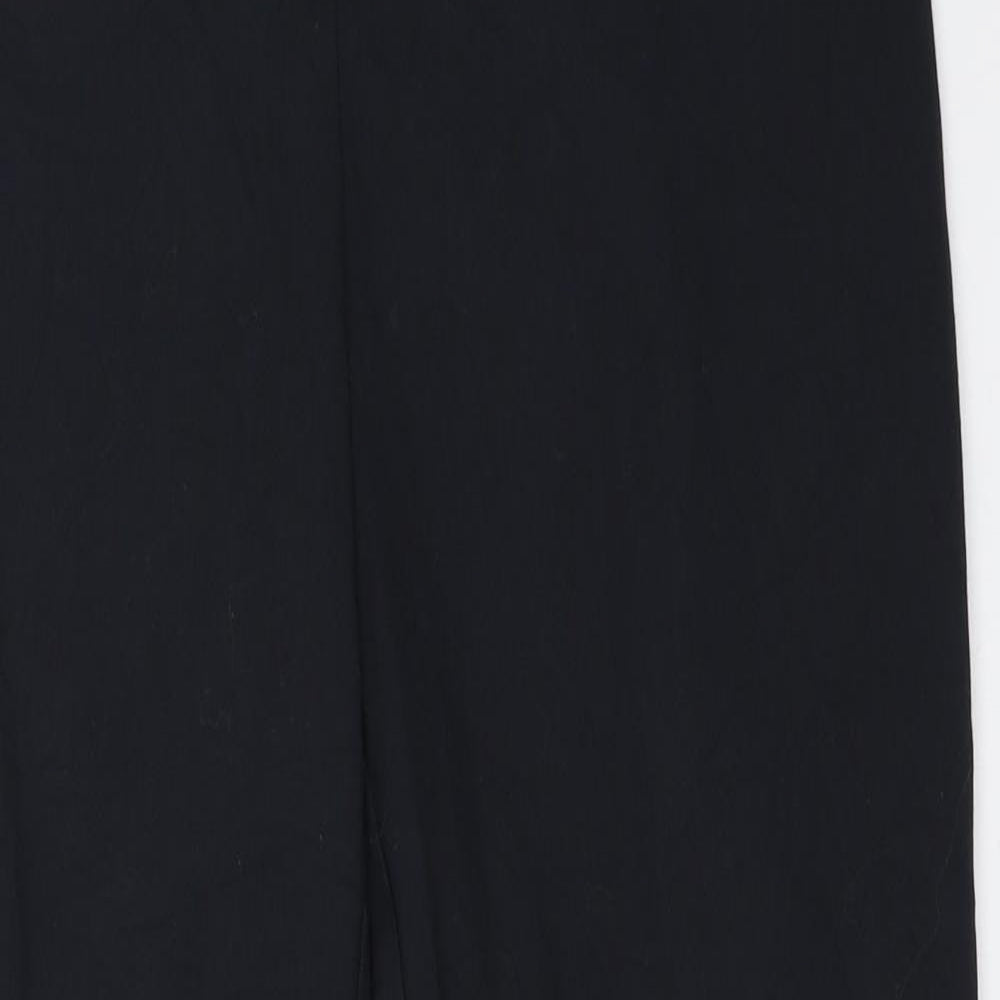 Womens UK Size 31 in Preworn Regular Fit  Black Trousers