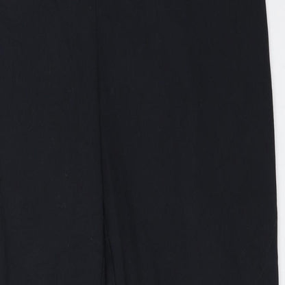 Womens UK Size 31 in Preworn Regular Fit  Black Trousers