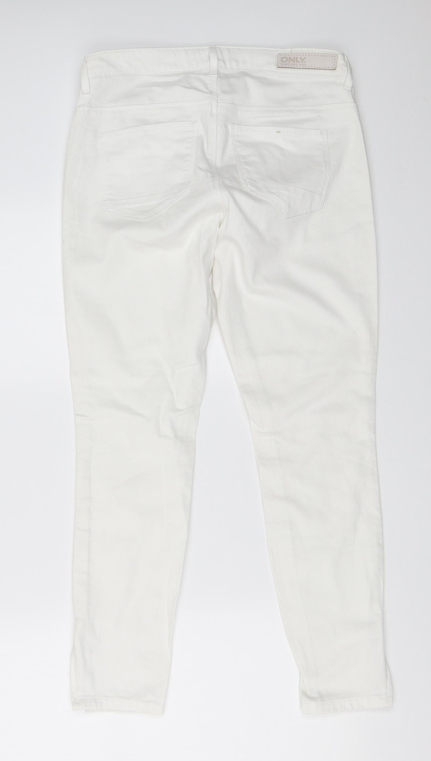 Only Womens White   Skinny Jeans Size 29 in L26 in