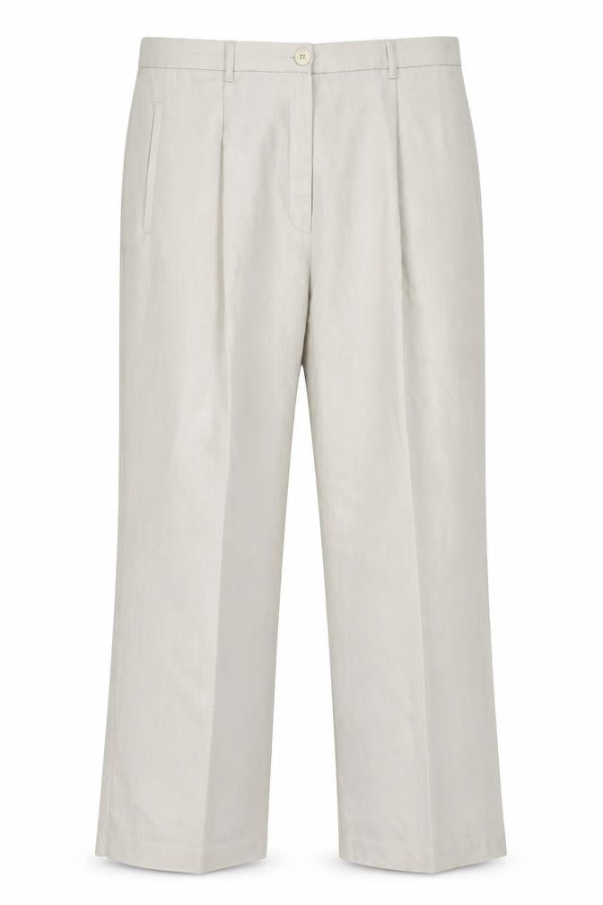 Womens UK Size 38 in Preworn Regular Fit  Beige Trousers