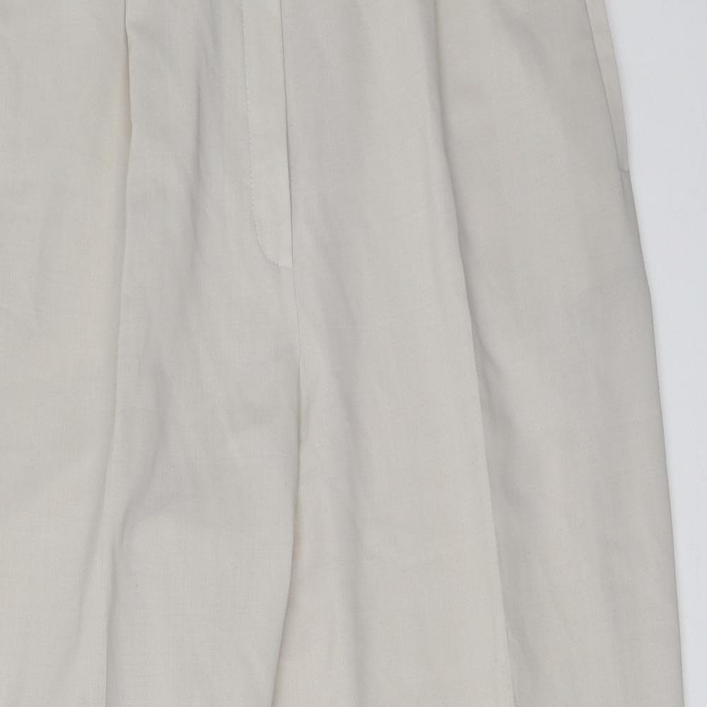 Womens UK Size 38 in Preworn Regular Fit  Beige Trousers
