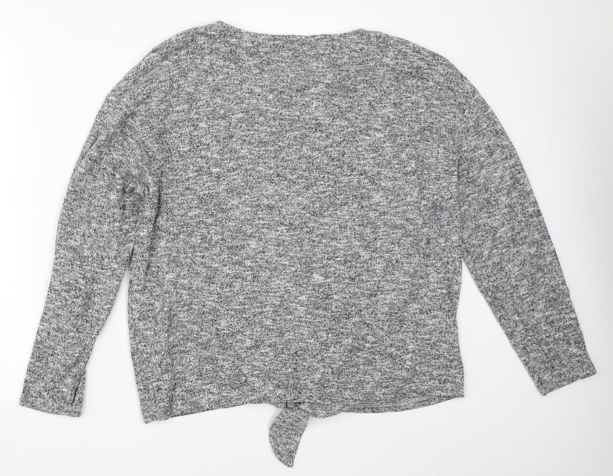 Womens UK Size 16 Dorothy Perkins Grey Pullover Jumper
