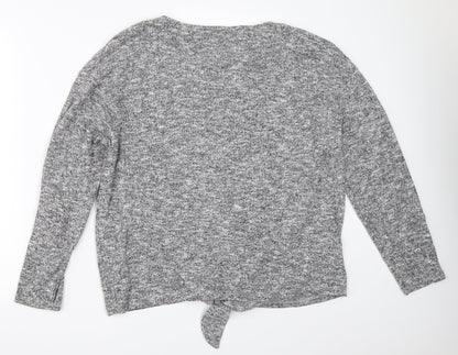 Womens UK Size 16 Dorothy Perkins Grey Pullover Jumper