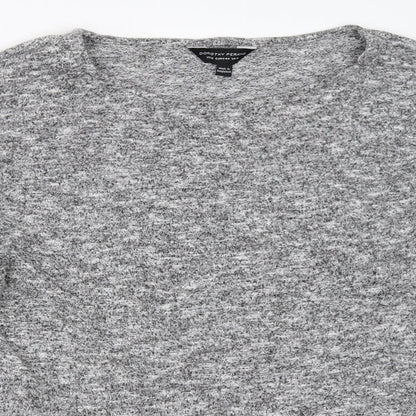 Womens UK Size 16 Dorothy Perkins Grey Pullover Jumper