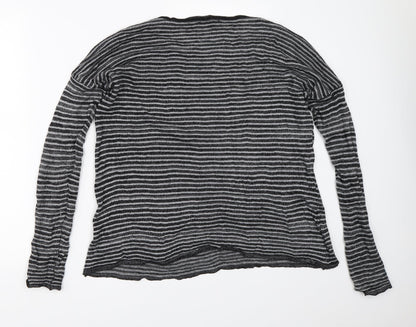 Womens UK Size M TALLY WEiJL Grey Pullover Jumper