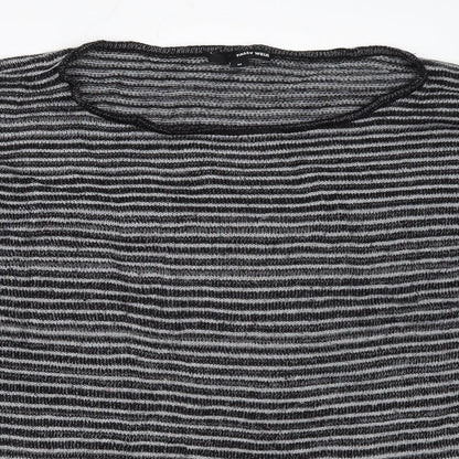 Womens UK Size M TALLY WEiJL Grey Pullover Jumper