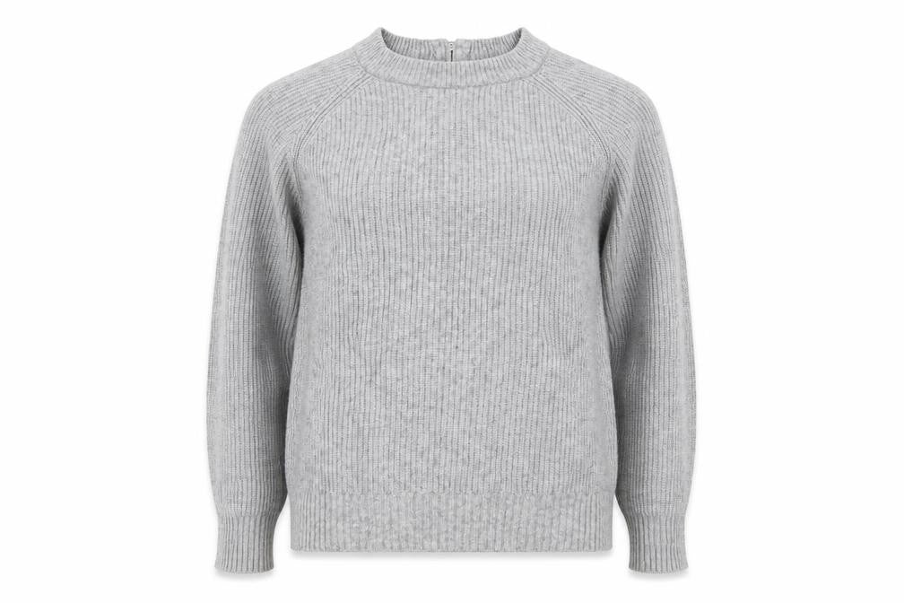 Womens UK Size XS Primark Grey Pullover Jumper