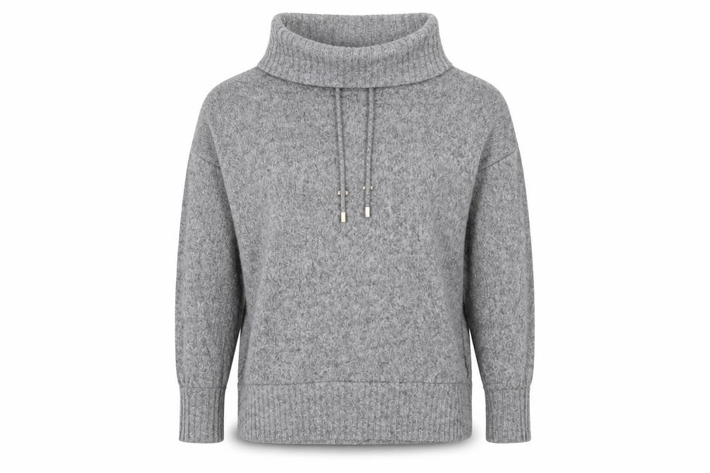 Womens UK Size 8 F&F Grey Pullover Jumper