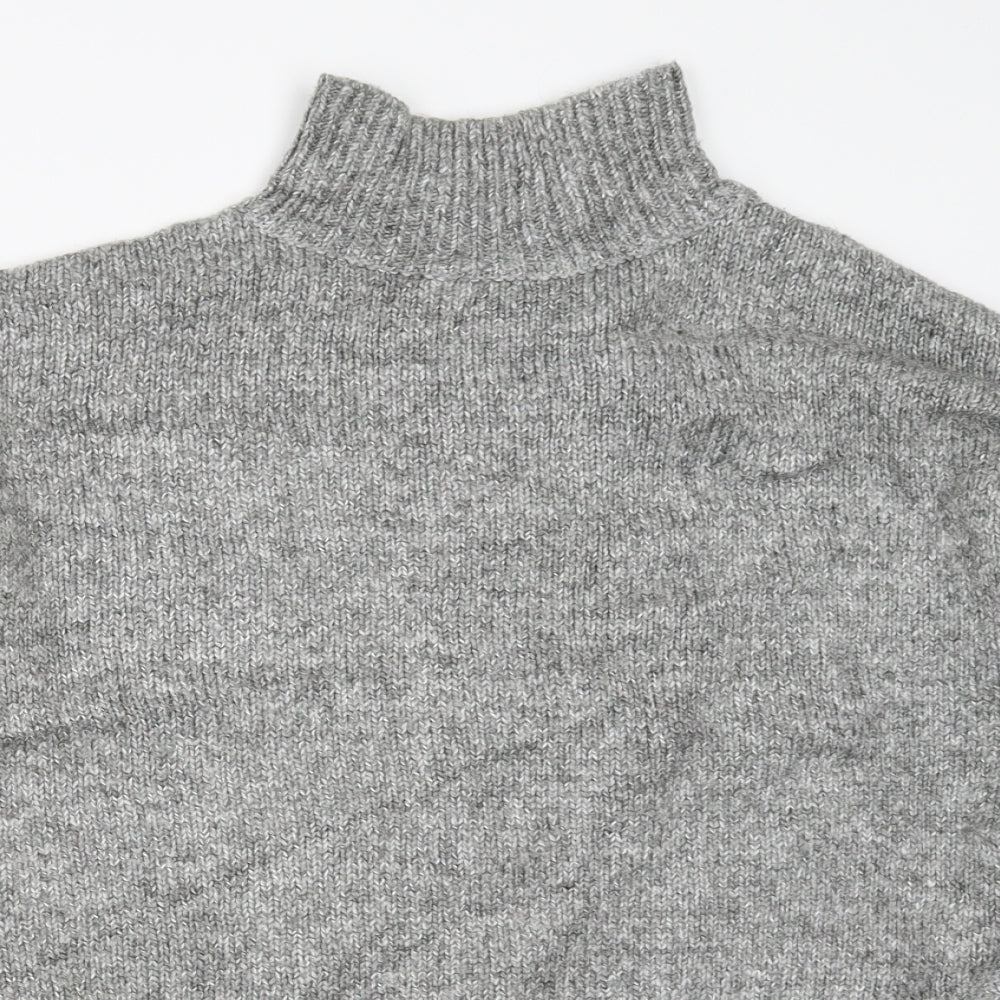 Womens UK Size S New Look Grey Pullover Jumper