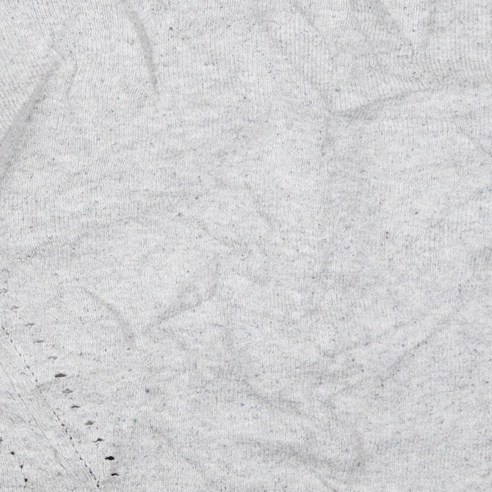 Womens UK Size 8 Topshop Grey Pullover Jumper