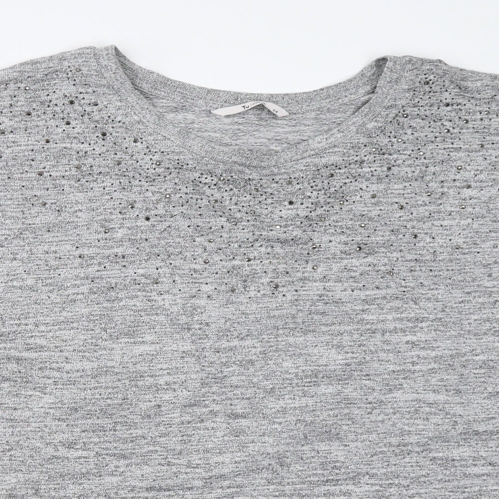 TU Womens Grey   Pullover Jumper Size 12