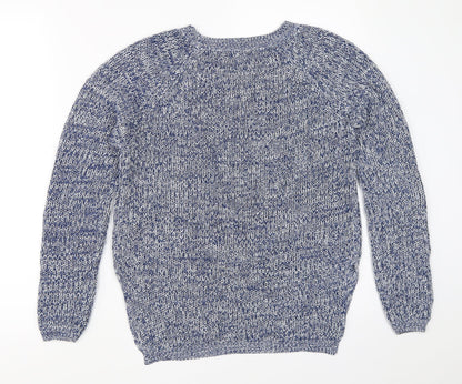 F&F Womens Blue   Pullover Jumper Size 8