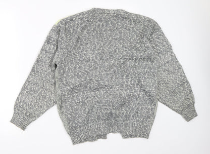 HERO Womens Grey   Cardigan Jumper Size 38