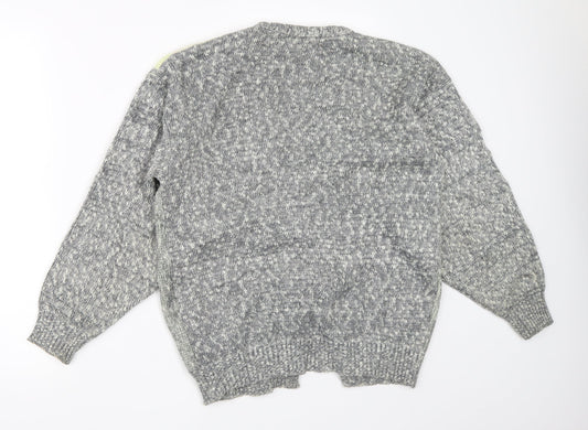 HERO Womens Grey   Cardigan Jumper Size 38