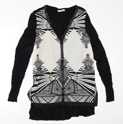 Womens UK Size M Oasis Black Pullover Jumper