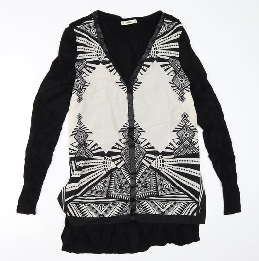 Womens UK Size M Oasis Black Pullover Jumper