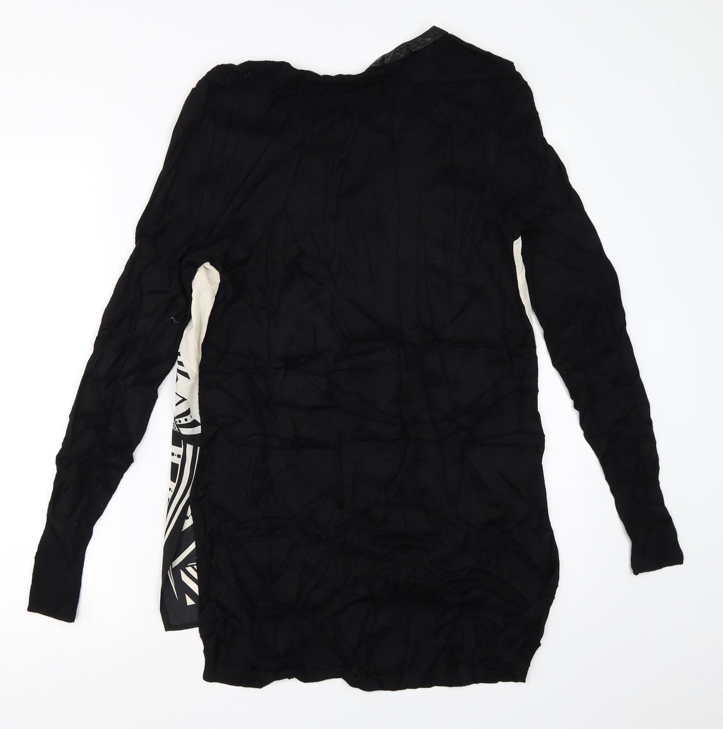 Womens UK Size M Oasis Black Pullover Jumper