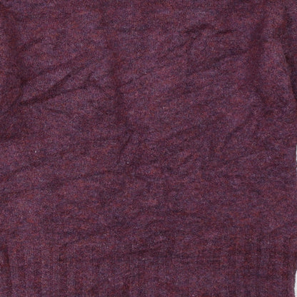 Womens UK Size S Marks and Spencer Purple Cardigan Jumper