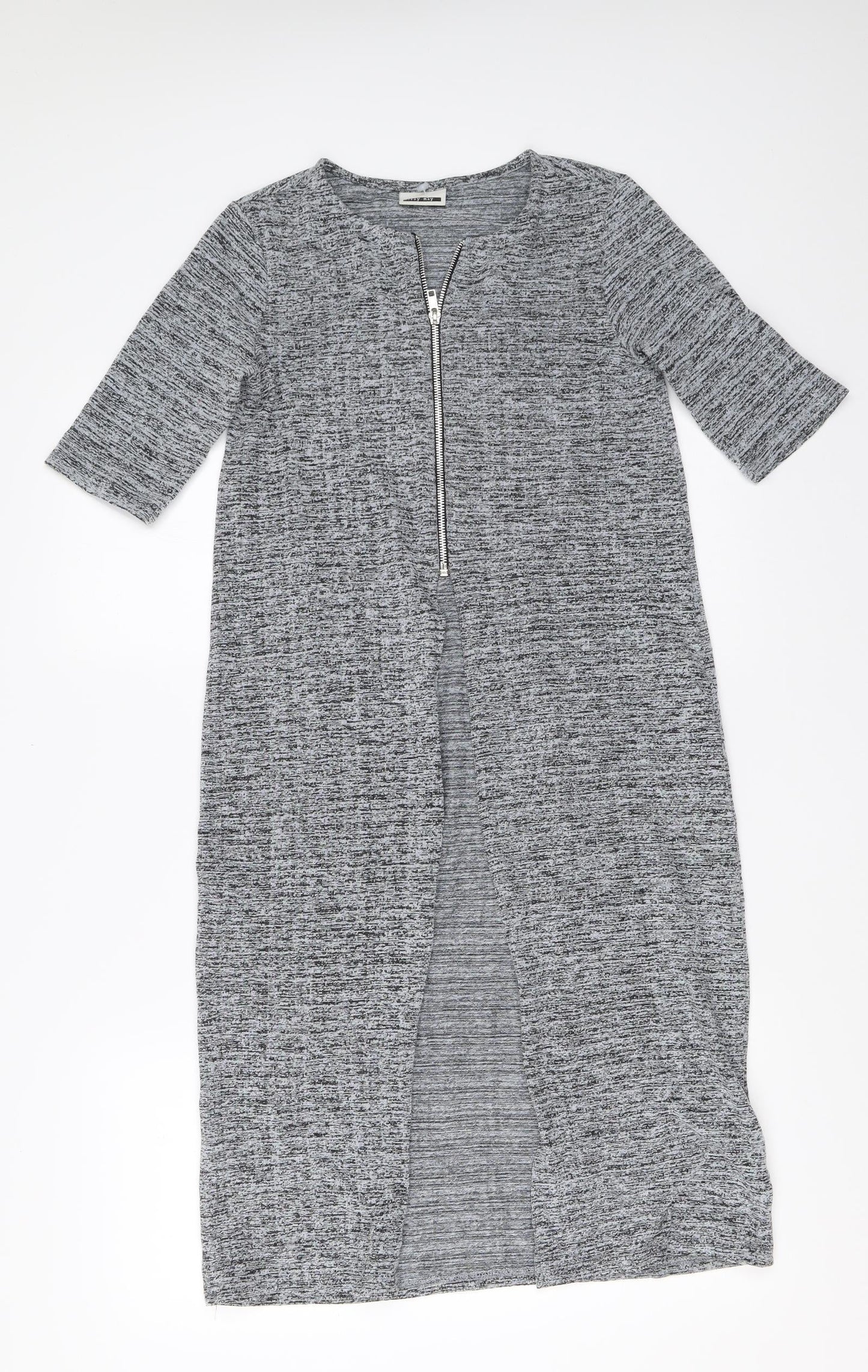 Womens UK Size S Noisy may Grey Cardigan Jumper