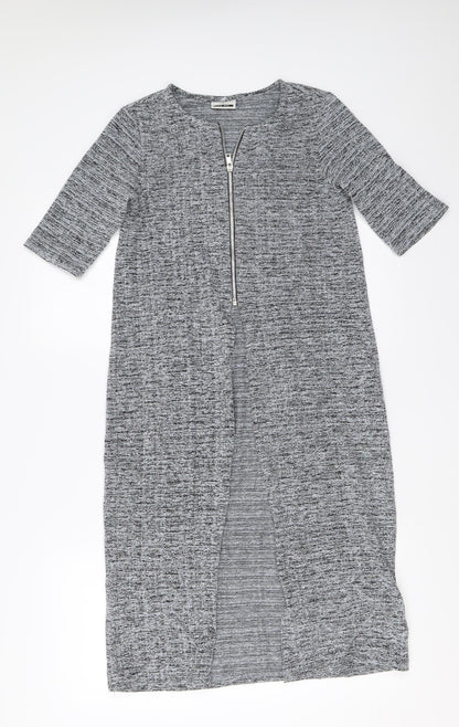 Womens UK Size S Noisy may Grey Cardigan Jumper