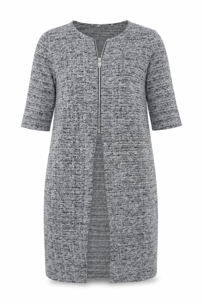Noisy May Womens Grey   Cardigan Jumper Size S