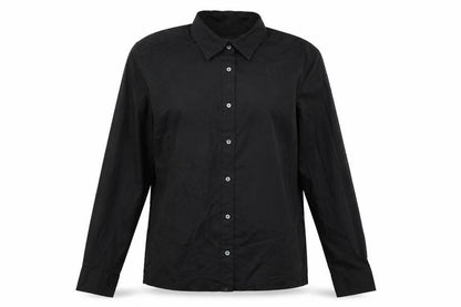 Country Roads Womens Black   Basic Button-Up Size XL