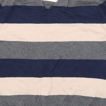 Womens UK Size S VERO MODA Grey Basic T-Shirt