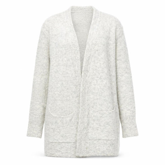 Womens UK Size S Amisu Ivory Wrap Jumper