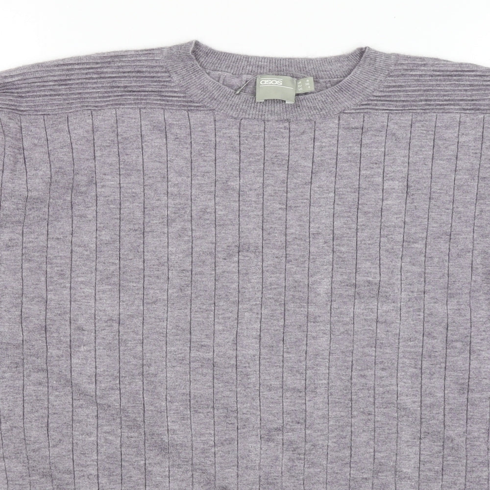 Womens UK Size 8 ASOS Purple Pullover Jumper