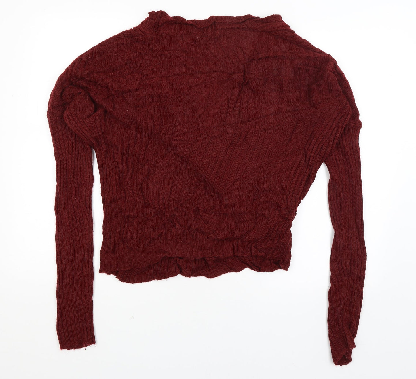 Womens UK Size 10 Pep & Co Red Pullover Jumper
