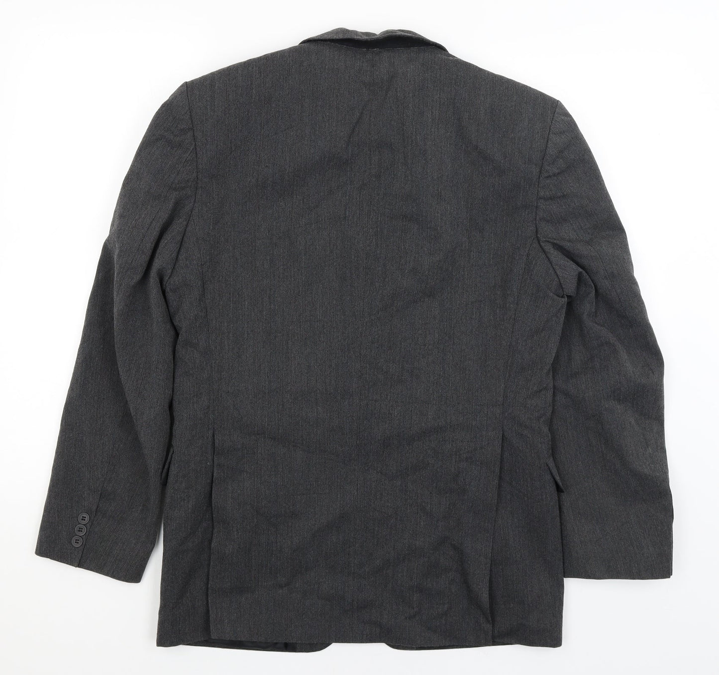 Mens UK Size S Classics Regular Grey Suit Jacket