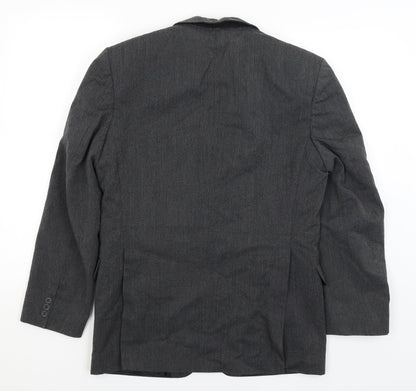 Mens UK Size S Classics Regular Grey Suit Jacket